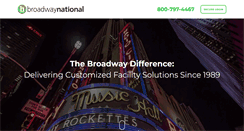 Desktop Screenshot of broadwaynational.com